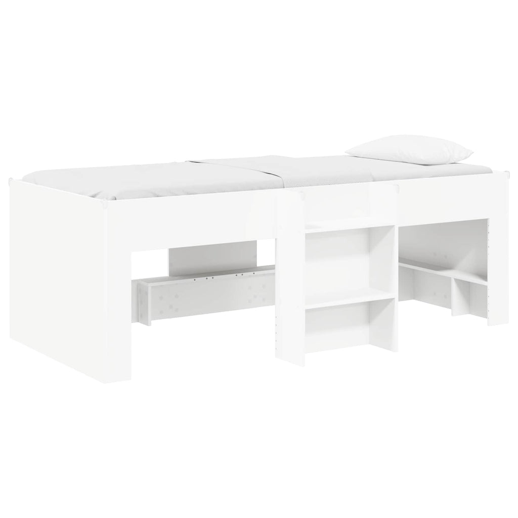 vidaXL Łóżko piętrowe dla dzieci 2 pcs Biały 80 x 200 cm