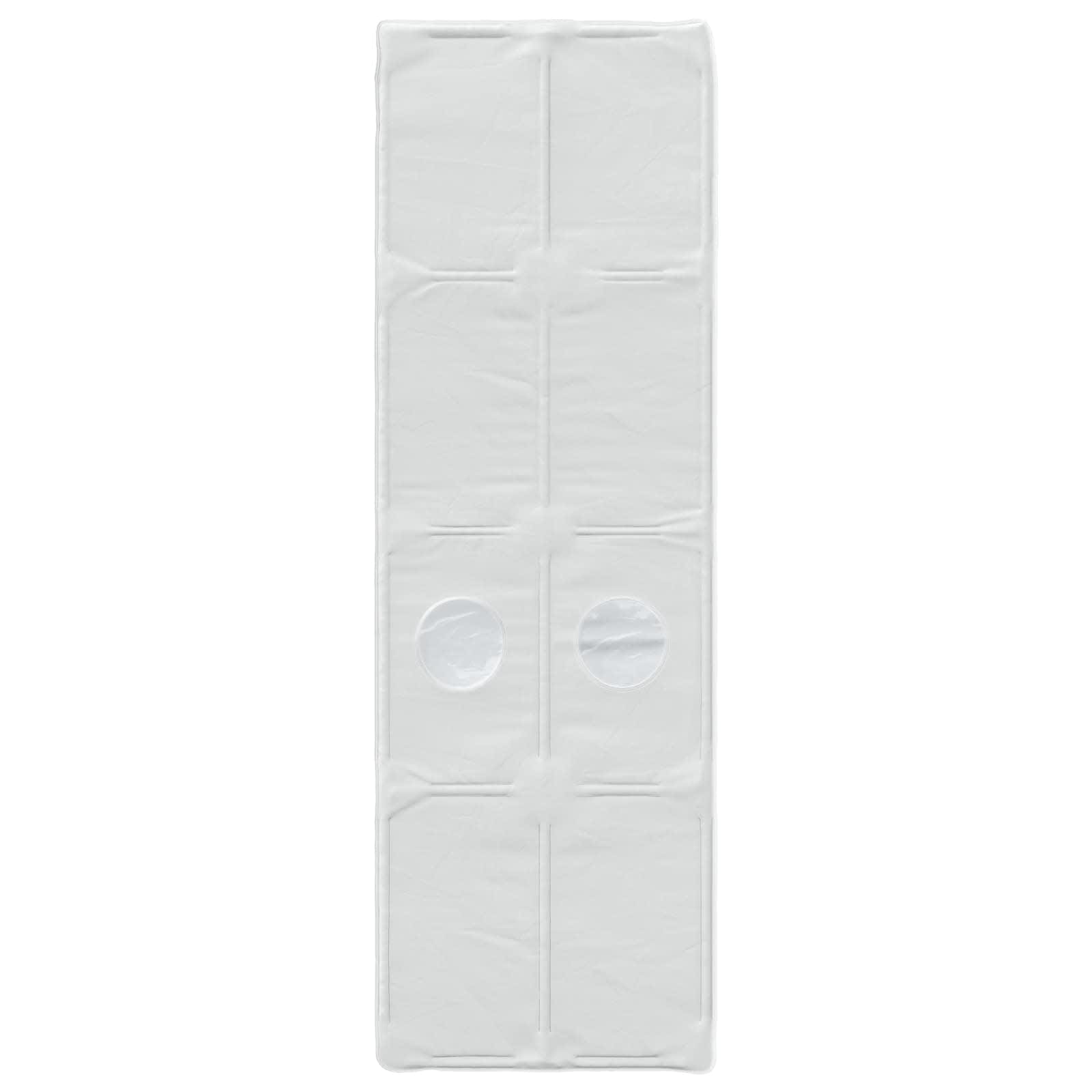 vidaXL Łóżko z Tunelami 4 pcs Biały Drewno inżynieryjne