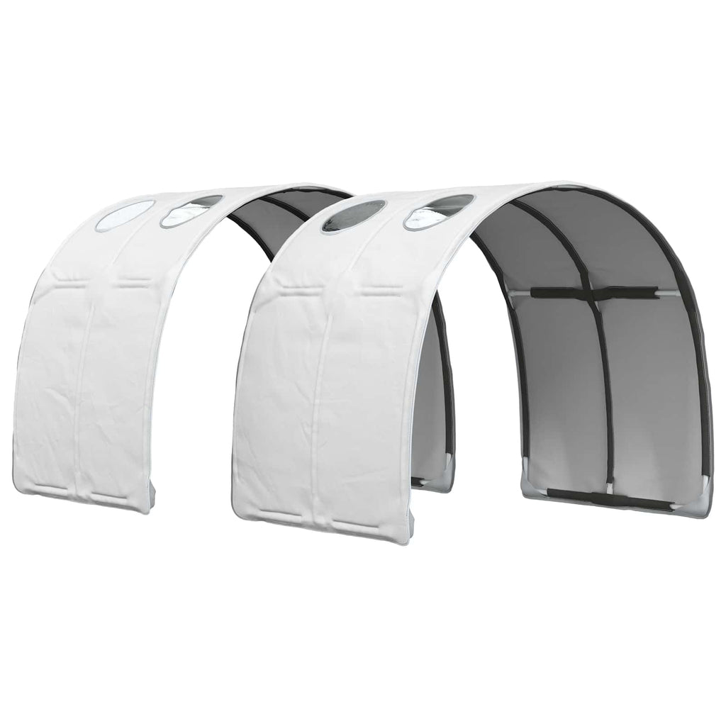 vidaXL Łóżko z Tunelami 4 pcs Biały Drewno inżynieryjne