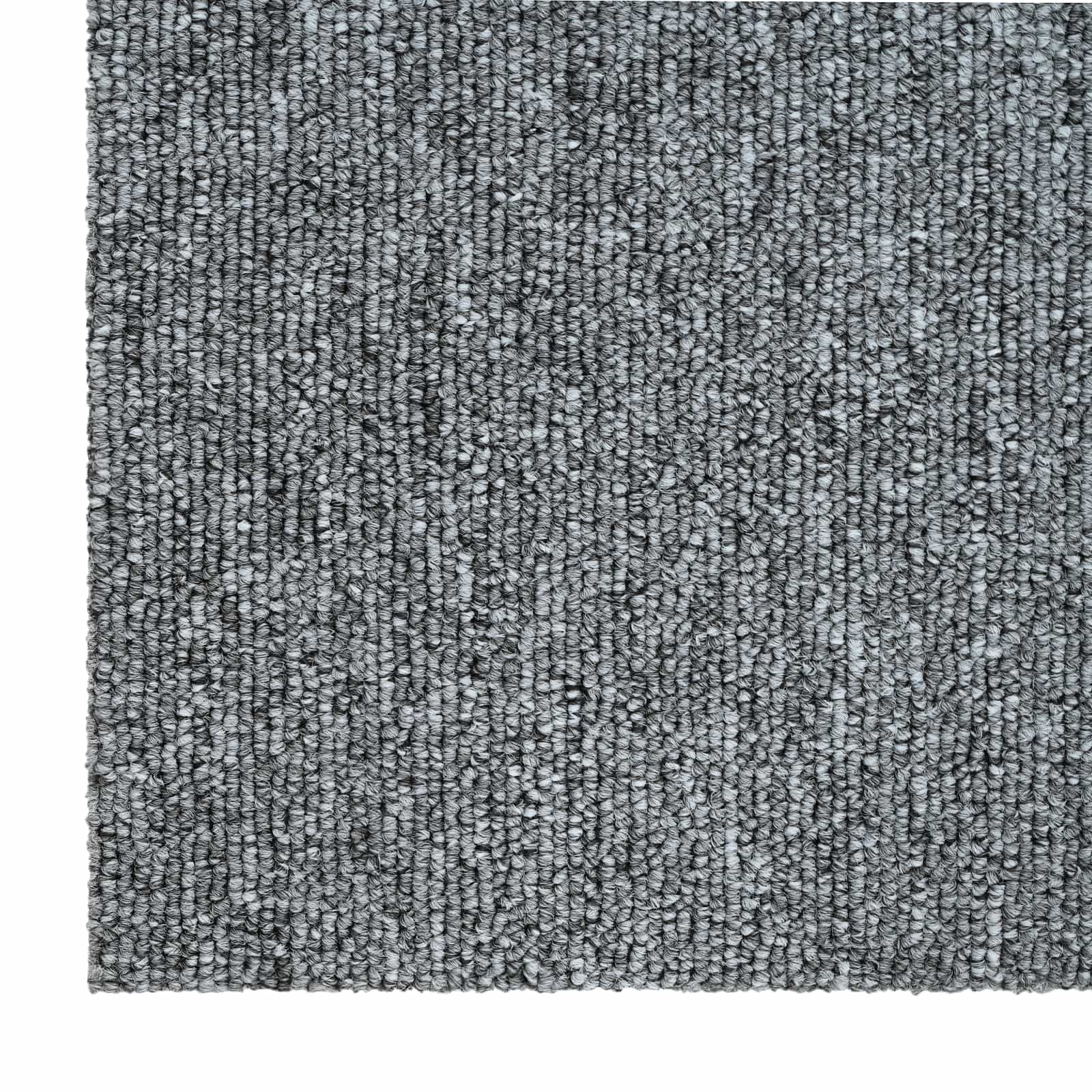 vidaXL Płytka dywanowa jasnoszary 50 x 50 cm 20 pcs PP i bitum