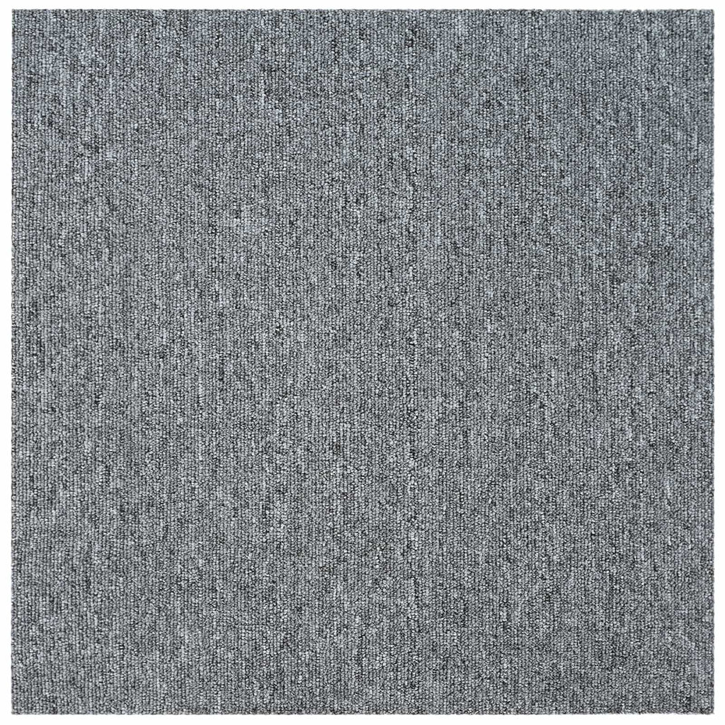 vidaXL Płytka dywanowa jasnoszary 50 x 50 cm 20 pcs PP i bitum