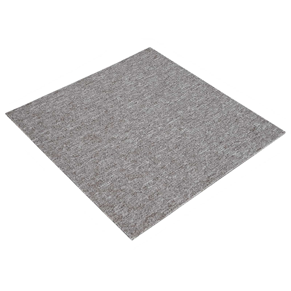 vidaXL Płytka dywanowa brązowy 50 x 50 cm 4 pcs PP i bitum