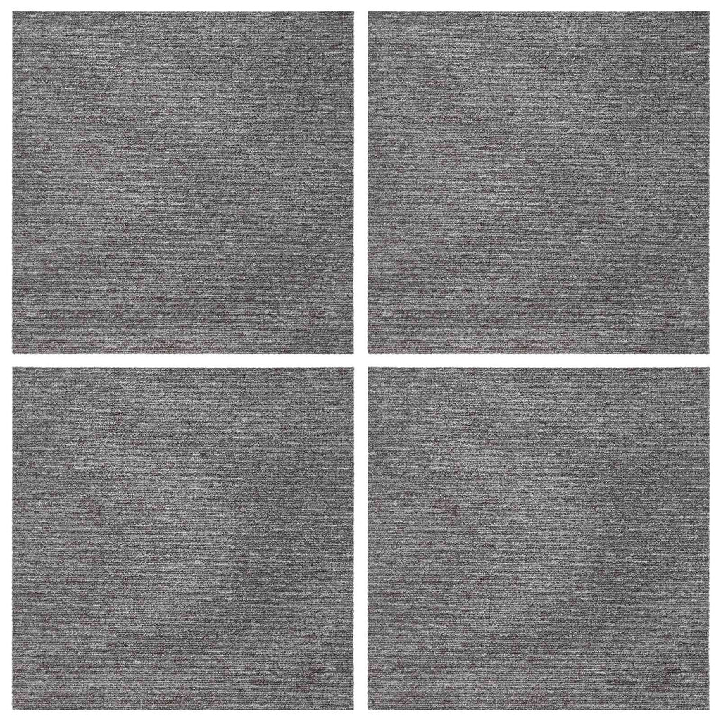 vidaXL Płytka dywanowa brązowy 50 x 50 cm 4 pcs PP i bitum