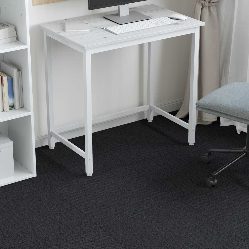 vidaXL Płytka dywanowa ciemnoszary 50 x 50 cm 36 pcs PP i bitum