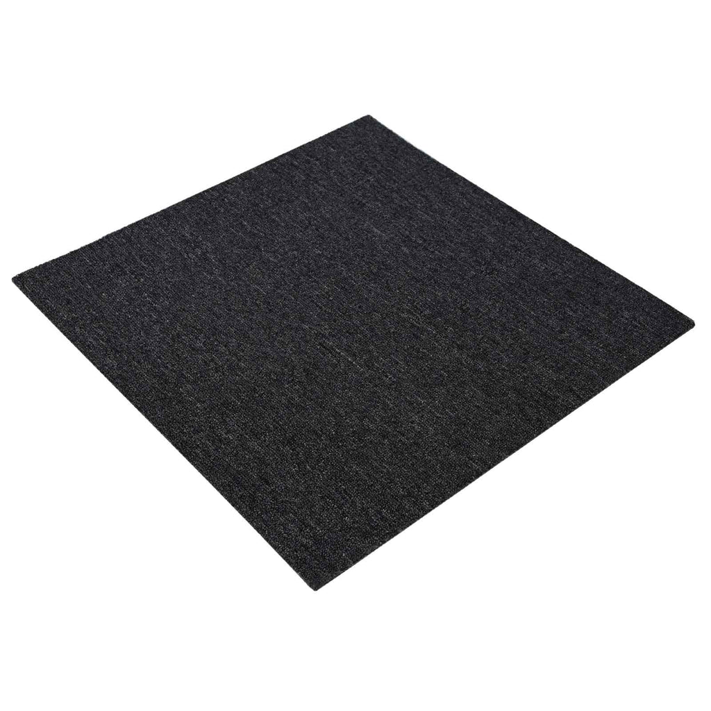 vidaXL Płytka dywanowa ciemnoszary 50 x 50 cm 36 pcs PP i bitum