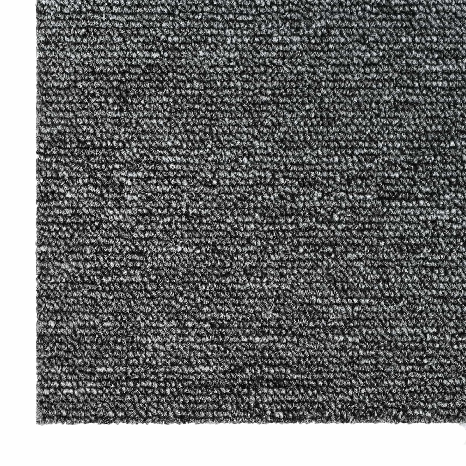 vidaXL Płytka dywanowa Średni szary 50 x 50 cm 20 pcs PP i bitum