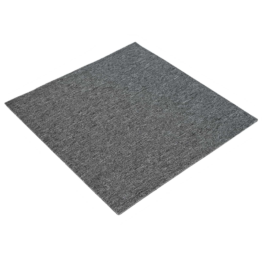 vidaXL Płytka dywanowa Średni szary 50 x 50 cm 20 pcs PP i bitum