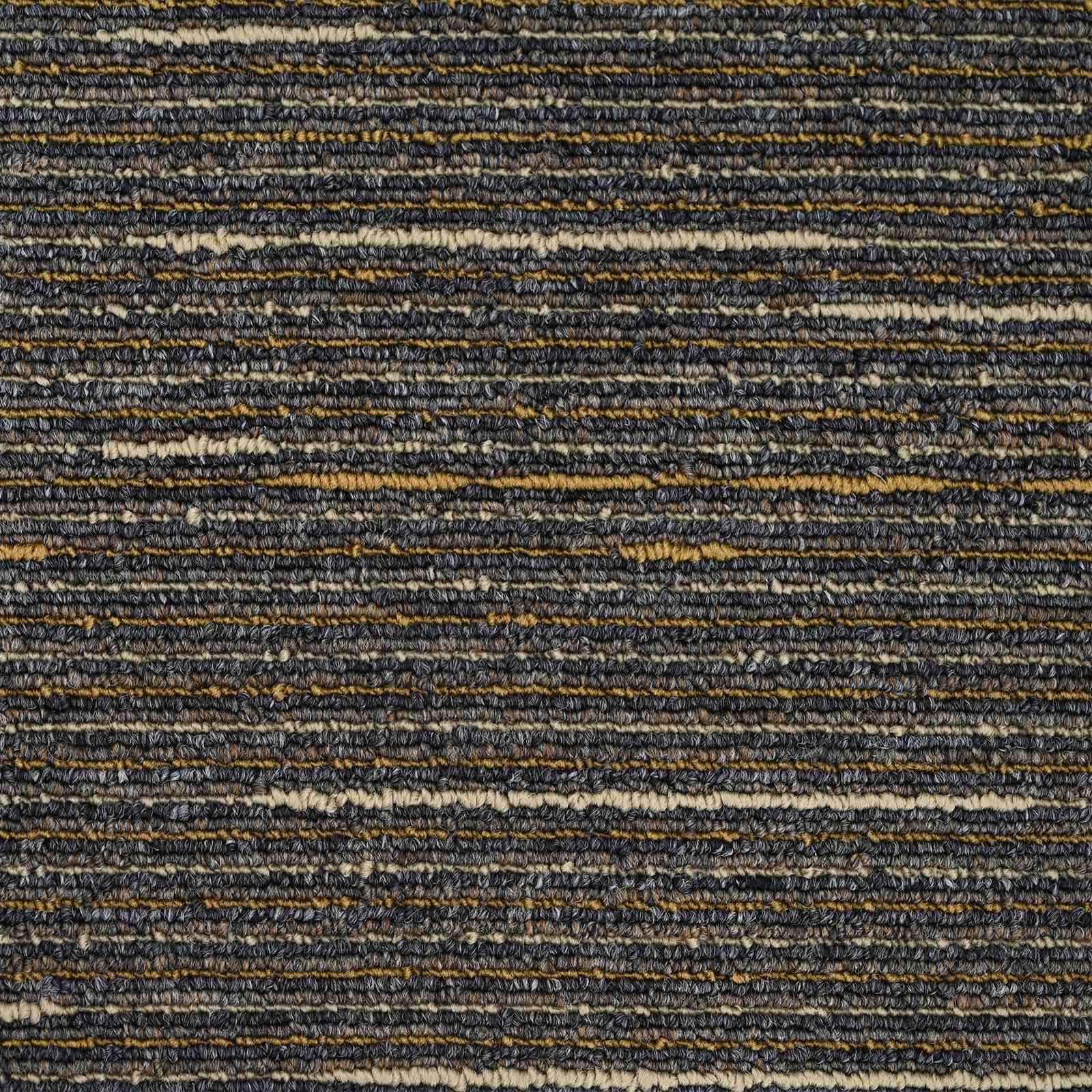 vidaXL Płytka dywanowa Pasiasty Jasny Brąz 50 x 50 cm 20 pcs