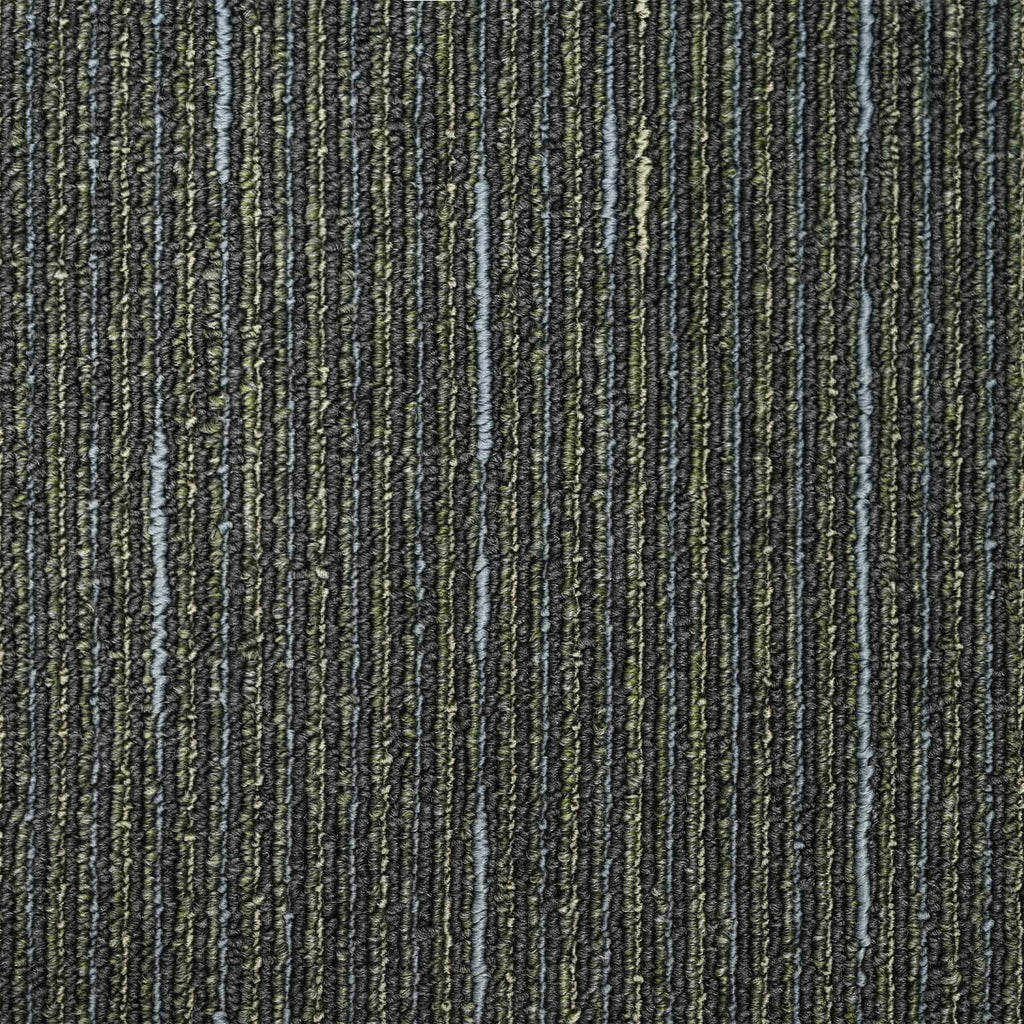 vidaXL Płytka dywanowa Pasykowany Jasnozielony 50 x 50 cm 36 pcs