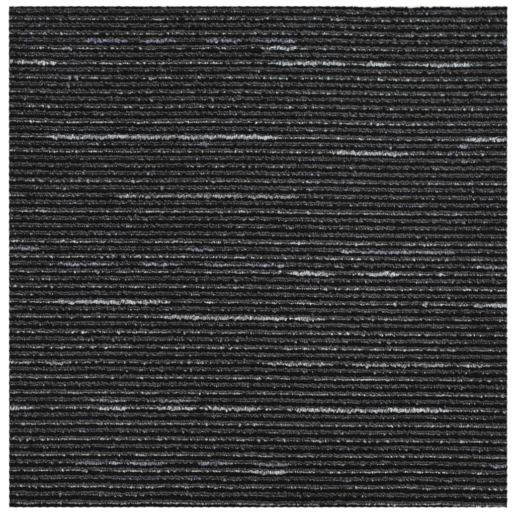 vidaXL Płytka dywanowa Wzorzysty Czarny 50 x 50 cm 36 pcs PP i bitum