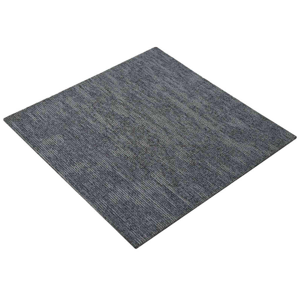 vidaXL Płytka dywanowa Szary niebieski 50 x 50 cm 4 pcs PP i bitum