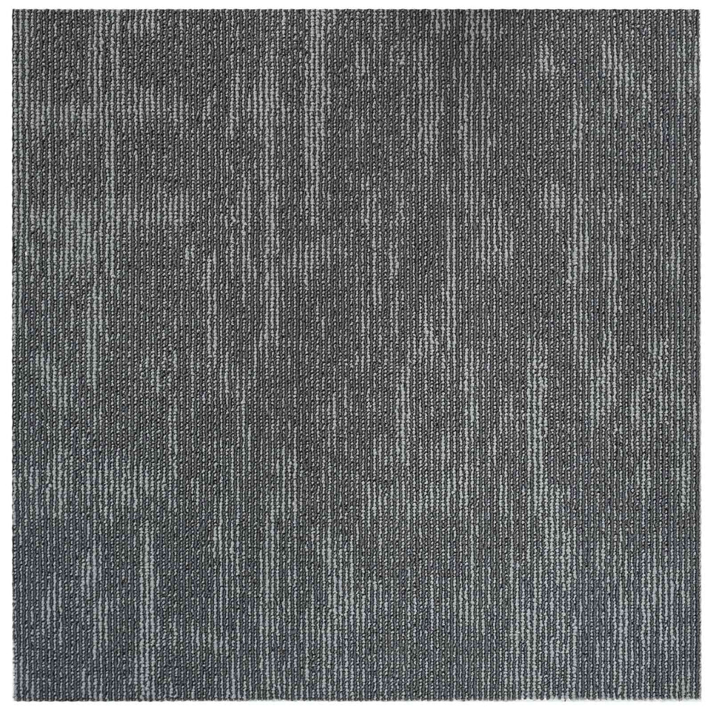 vidaXL Płytka dywanowa Betonowy szary 50 x 50 cm 4 pcs PP i bitum