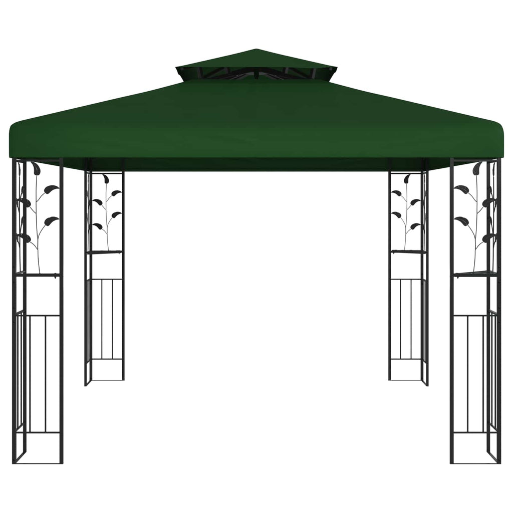 vidaXL Altana 3 x 3 x 2,68 m zielony Poliester i Stal