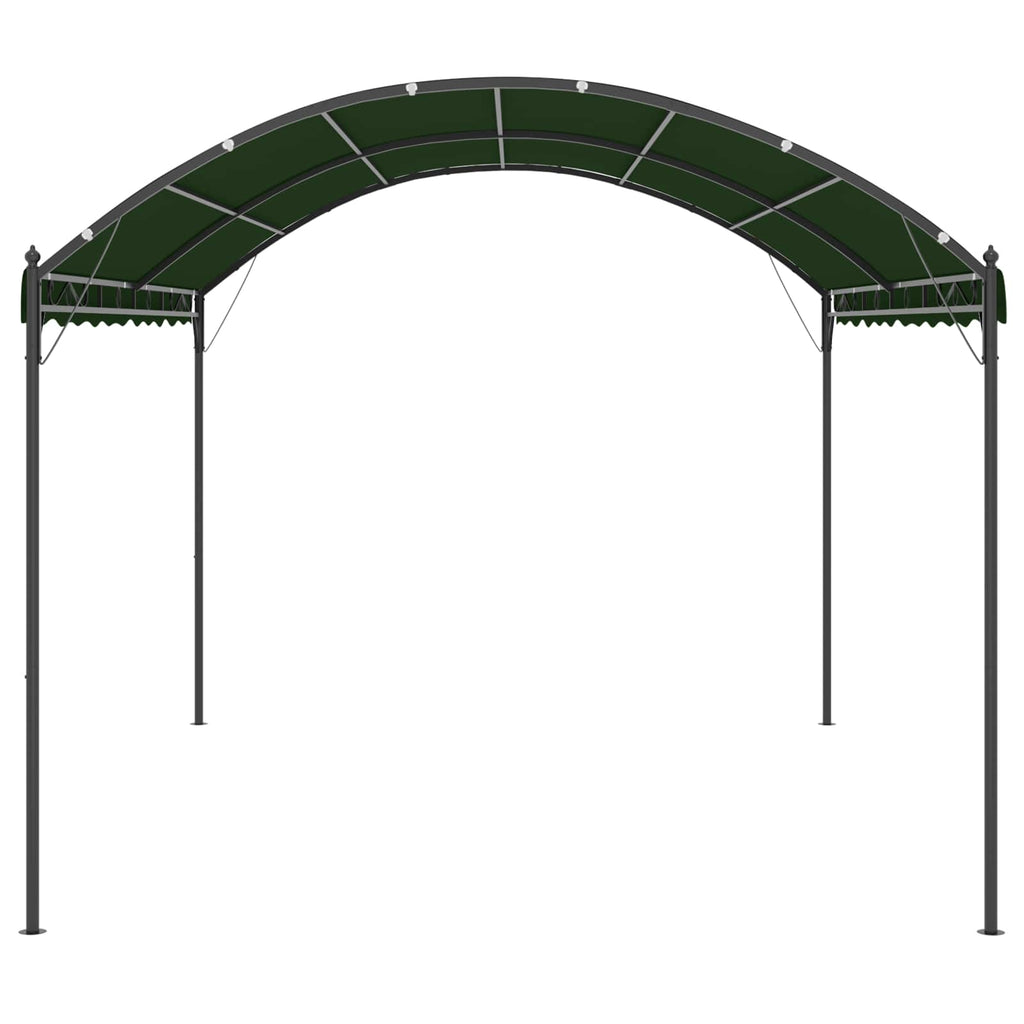 vidaXL Altana 4 x 3 x 2,6 m zielony Poliester i Stal