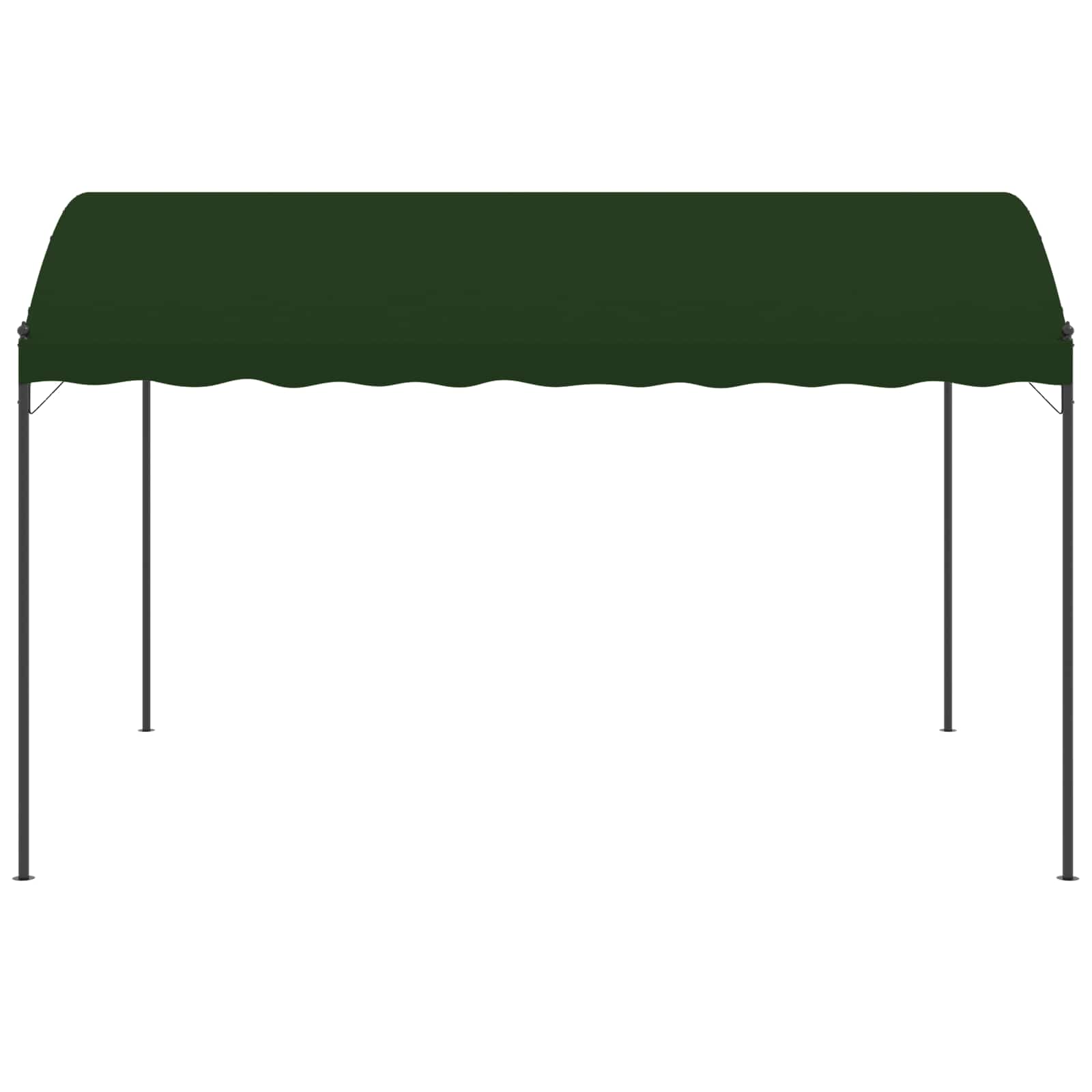 vidaXL Altana 4 x 3 x 2,6 m zielony Poliester i Stal