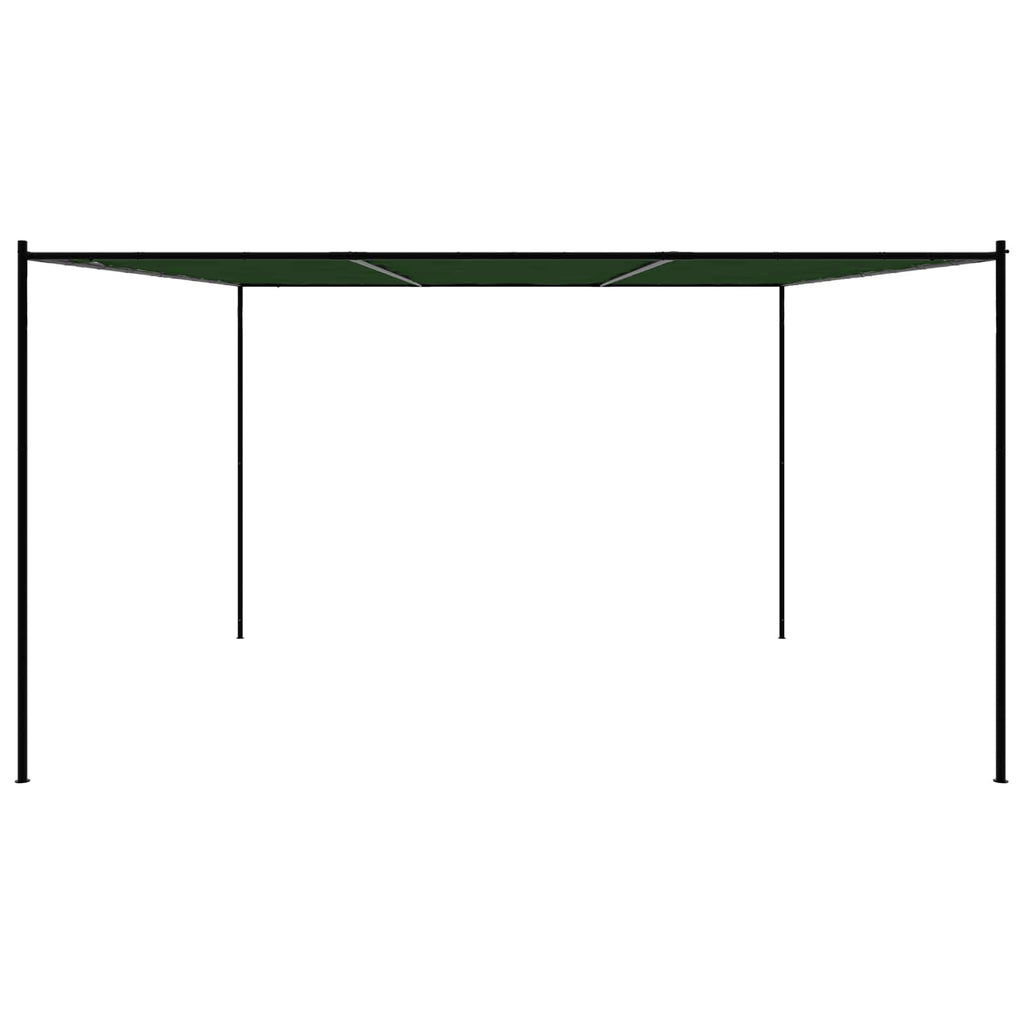 vidaXL Altana 4 x 3,98 x 2,67 m zielony Poliester i Stal