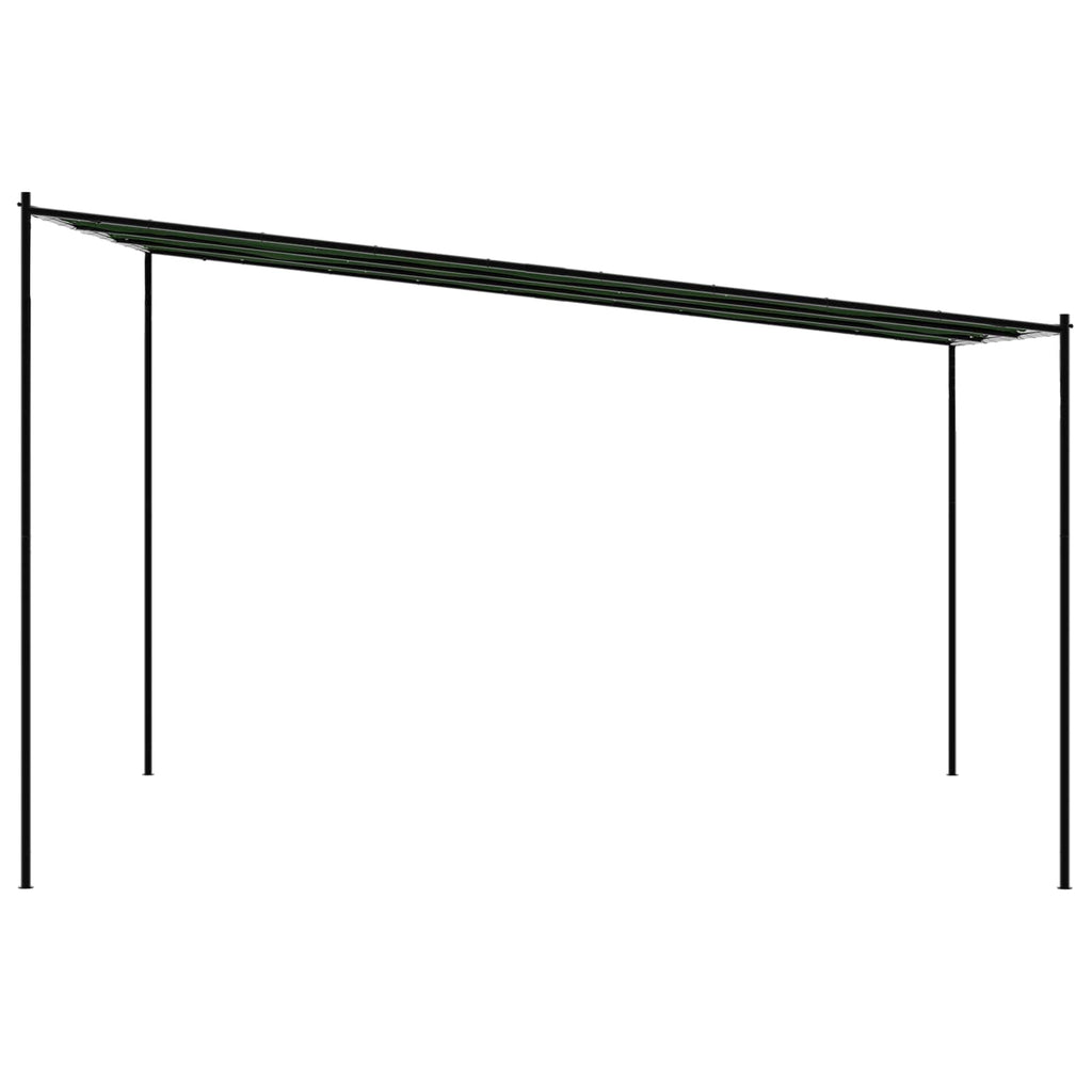 vidaXL Altana 4 x 3,98 x 2,67 m zielony Poliester i Stal
