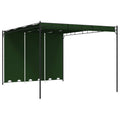 vidaXL Altana 4 x 3 x 2,3 m zielony Poliester i Stal