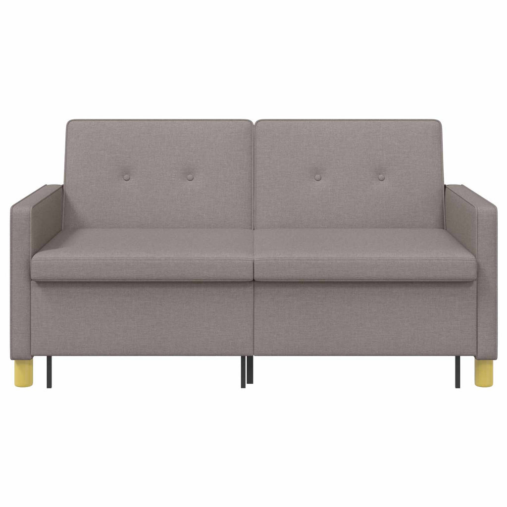 vidaXL Rozkładana sofa Ciemnoszary tkanina