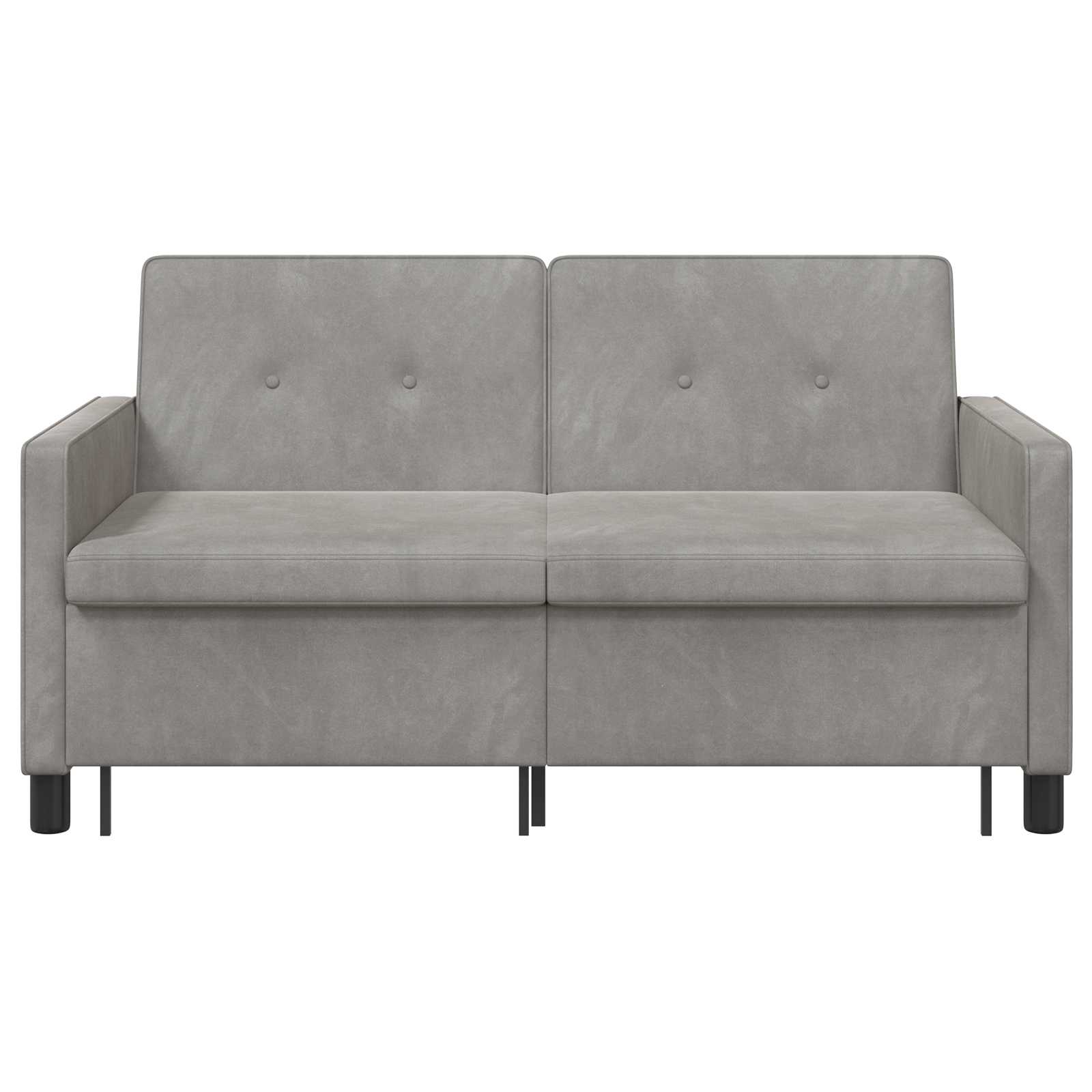 vidaXL Sofa Bed Jasnozielony tkanina