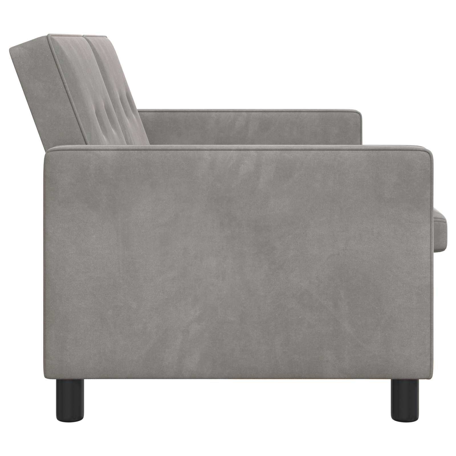 vidaXL Sofa Bed Jasnozielony tkanina