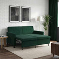 vidaXL Sofa Bed Ciemnozielony tkanina