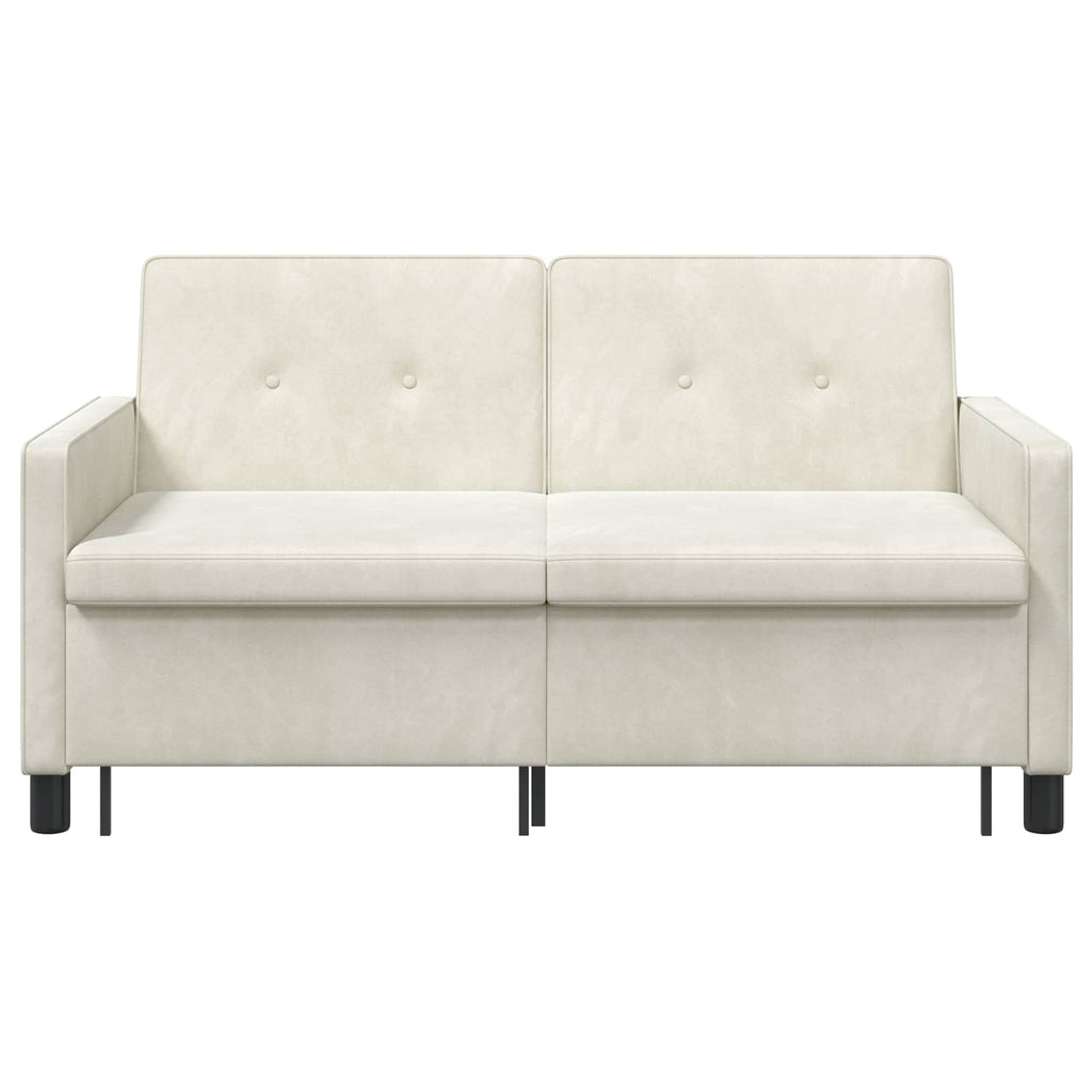 vidaXL Sofa Bed kremowy tkanina