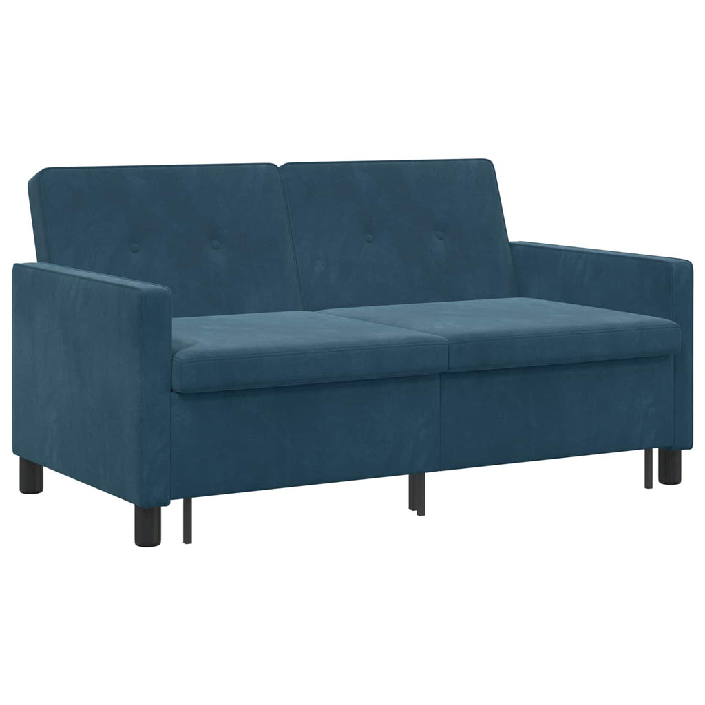 vidaXL Sofa Bed niebieski tkanina
