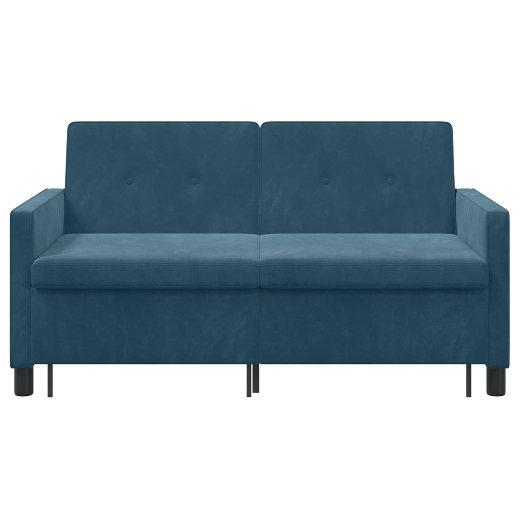 vidaXL Sofa Bed niebieski tkanina