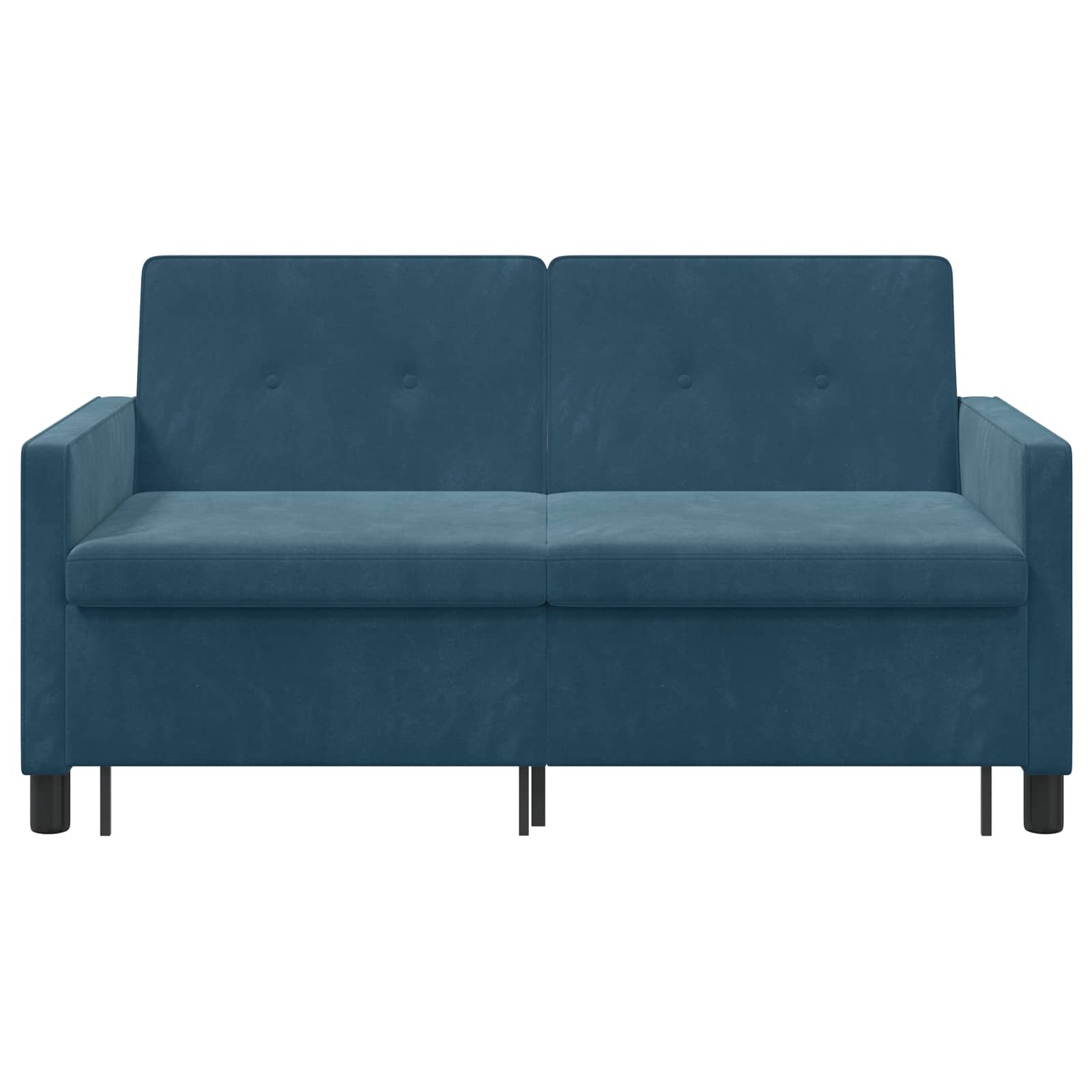 vidaXL Sofa Bed niebieski tkanina