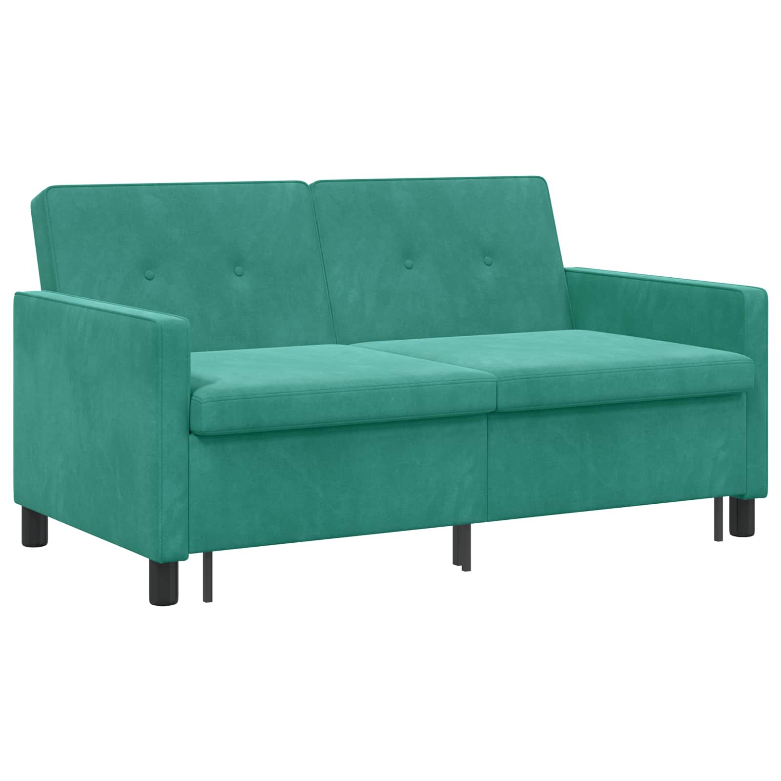 vidaXL Sofa Bed Turkusowy tkanina