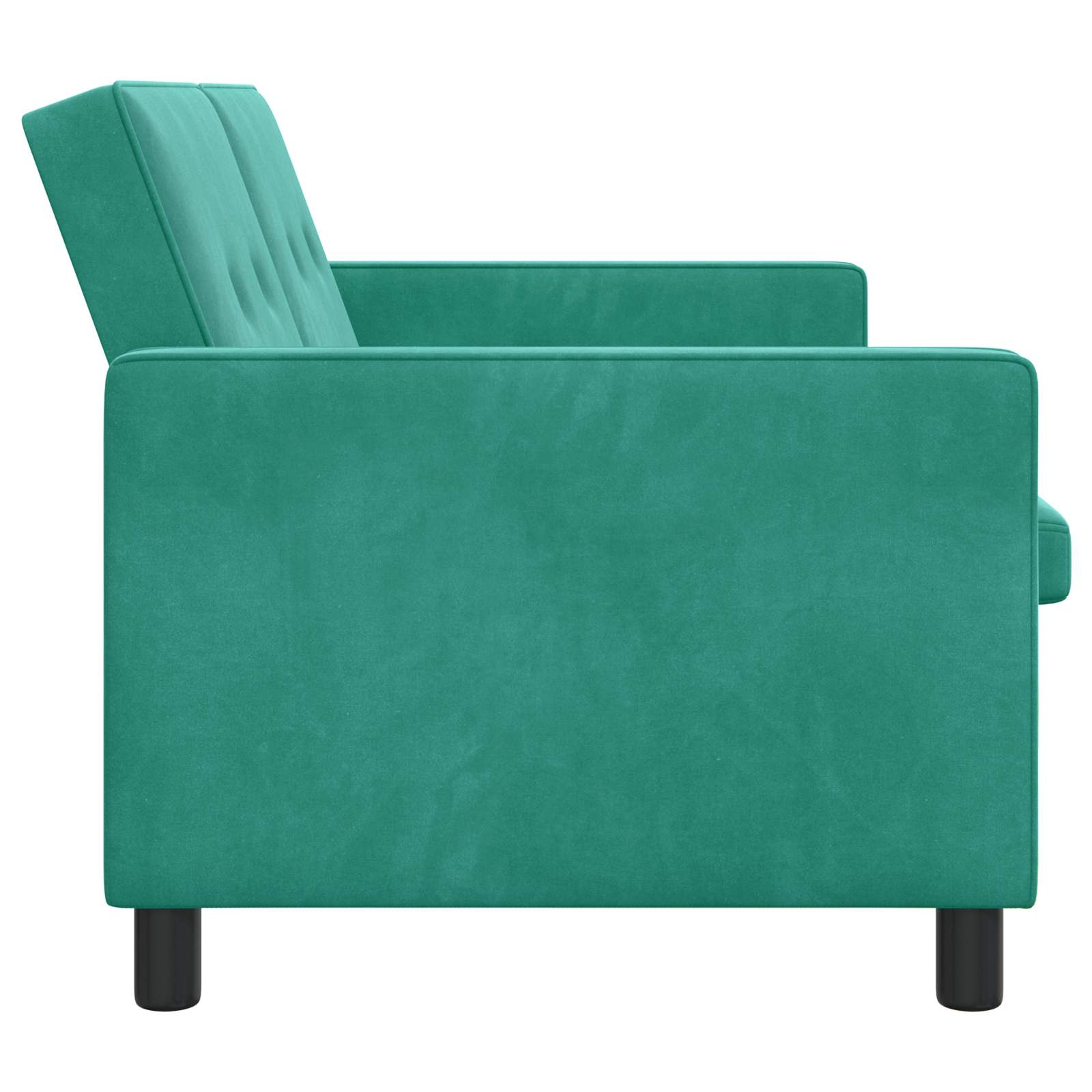 vidaXL Sofa Bed Turkusowy tkanina