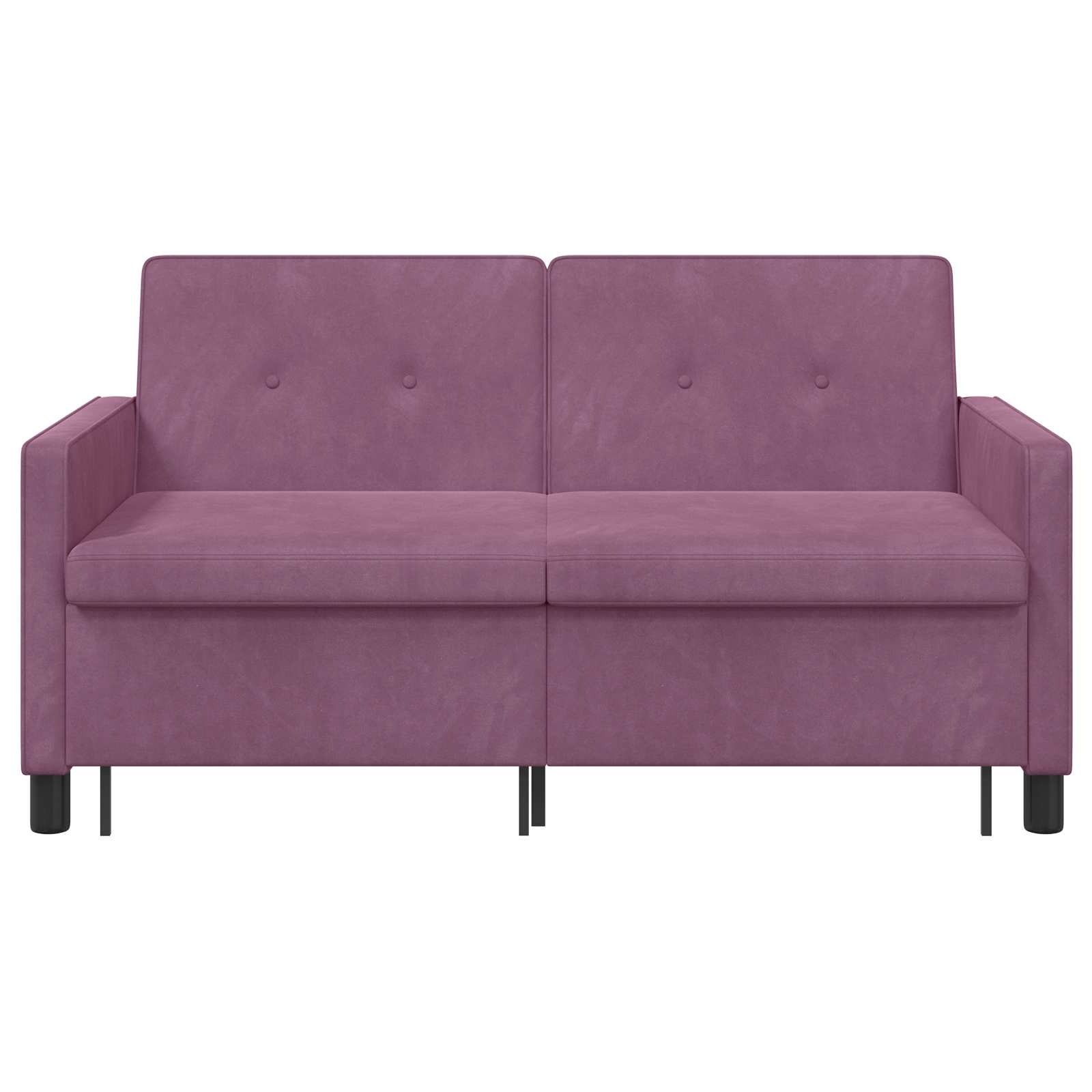vidaXL Sofa Bed Fioletowy tkanina