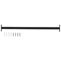 vidaXL Regulowany zabezpieczenie okienne Czarny 710 -1200 mm Stal
