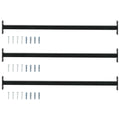 vidaXL Regulowany zabezpieczenie okienne 3 szt. 710 -1200 mm Stal