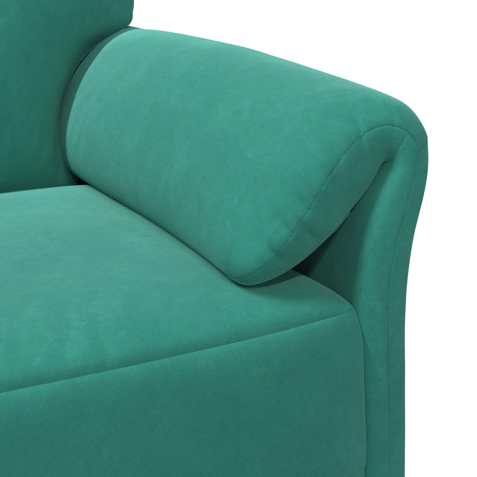 vidaXL Zestaw Sof 2 szt. Turkusowy Welur