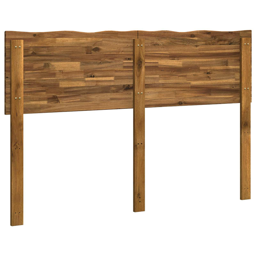 vidaXL Zagłówek z naturalnym brzegiem ROSTOCK naturalny 150 cm