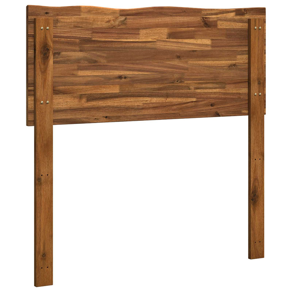 vidaXL Zagłówek z naturalnym brzegiem ROSTOCK naturalny 90 cm