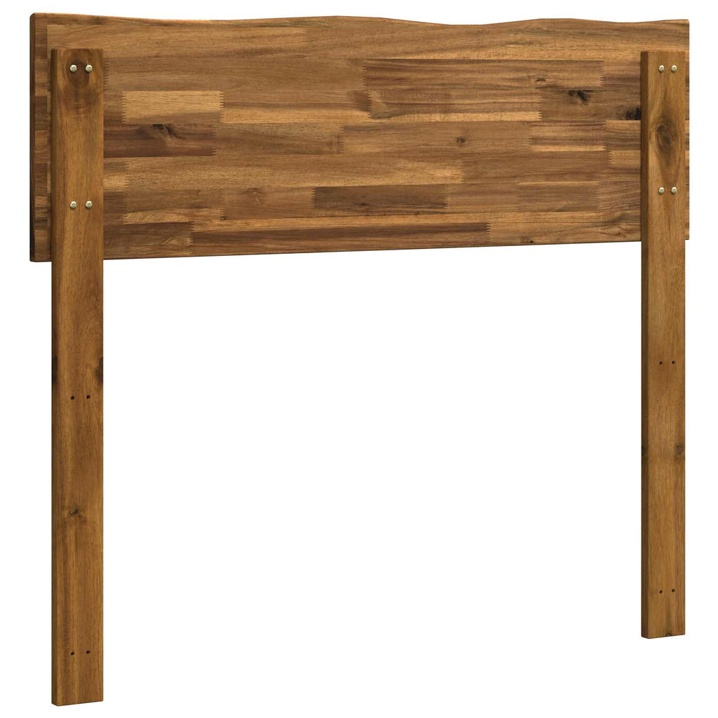 vidaXL Zagłówek z naturalnym brzegiem ROSTOCK naturalny 90 cm