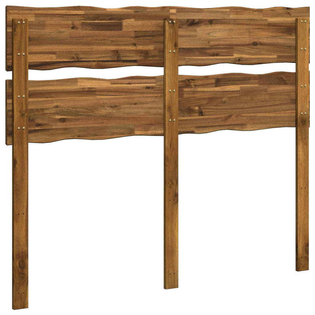vidaXL Zagłówek z naturalnym brzegiem ROSTOCK naturalny 150 cm