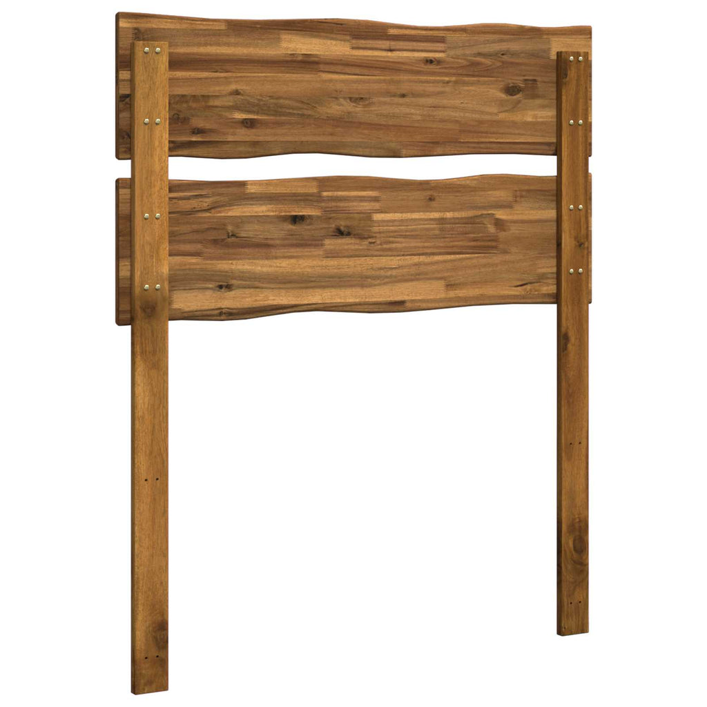 vidaXL Zagłówek z naturalnym brzegiem ROSTOCK naturalny 90 cm