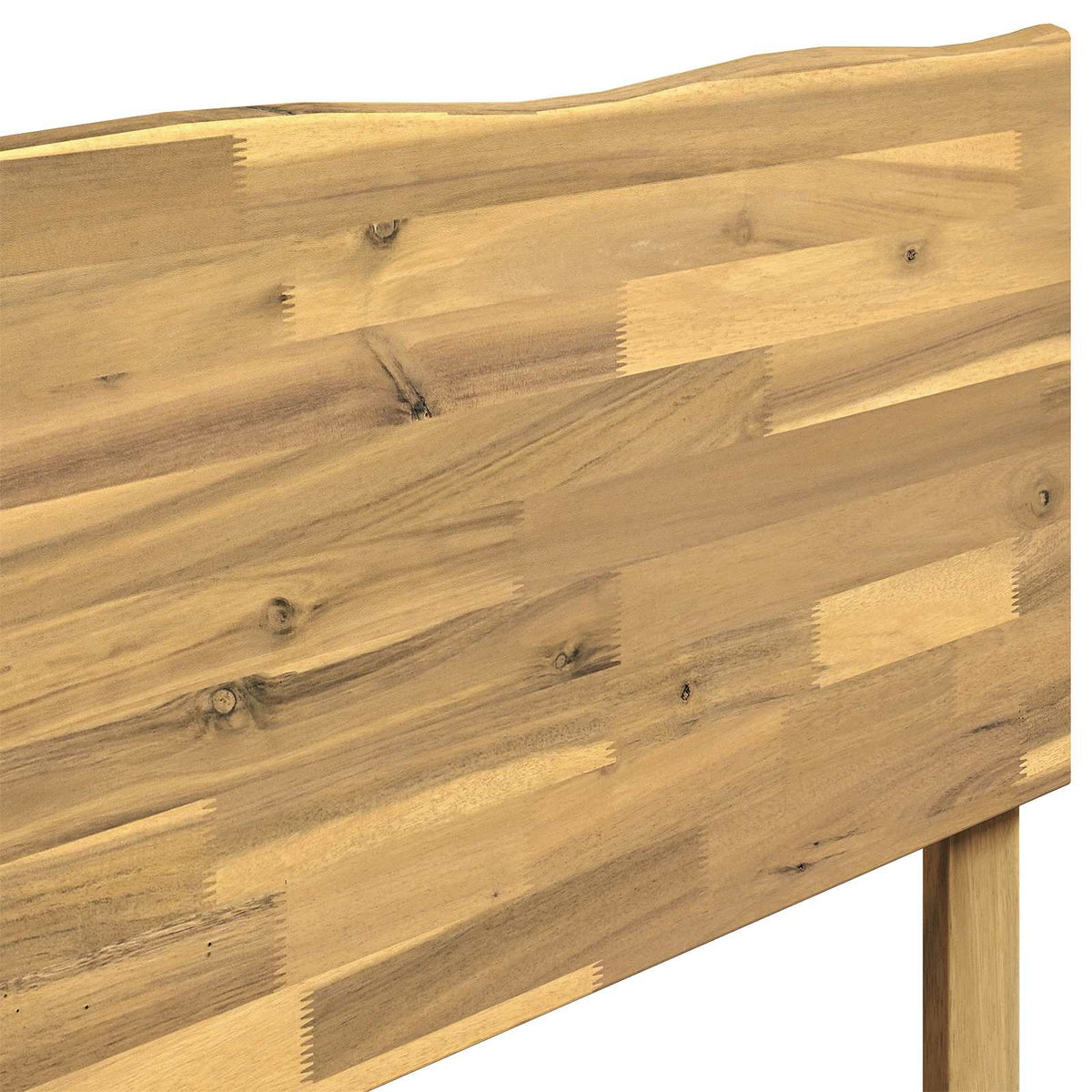 vidaXL Łóżko pojedyncze z zagłówkiem ROSTOCK Biały 90 x 190 cm