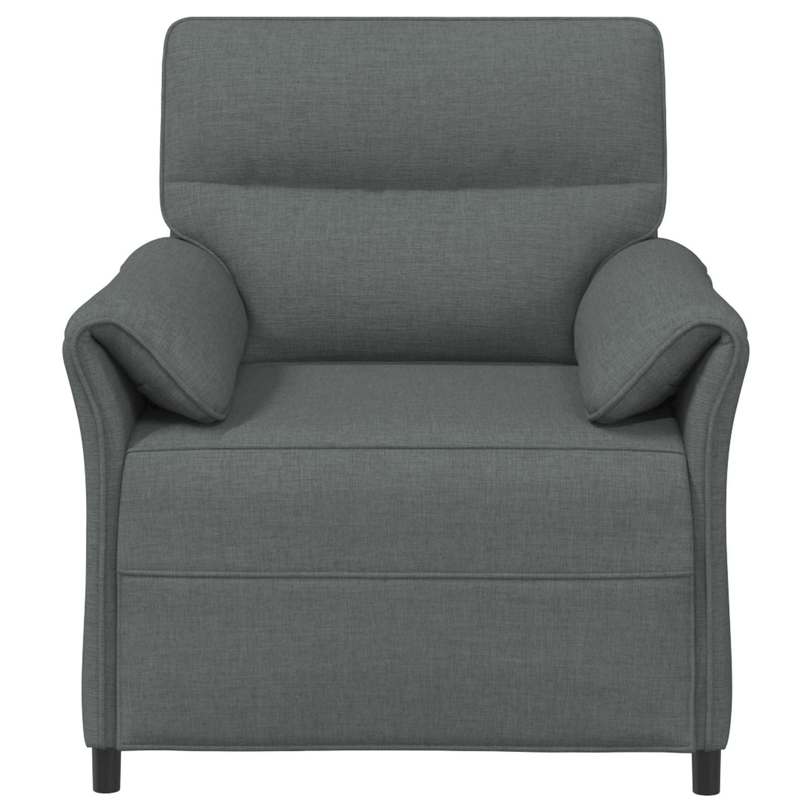 vidaXL Sofa 100% poliester, metalowa rama, MDF, sklejka