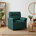 vidaXL Sofa 100% poliester, metalowa rama, MDF, sklejka