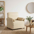 vidaXL Sofa 100% poliester, metalowa rama, MDF, sklejka