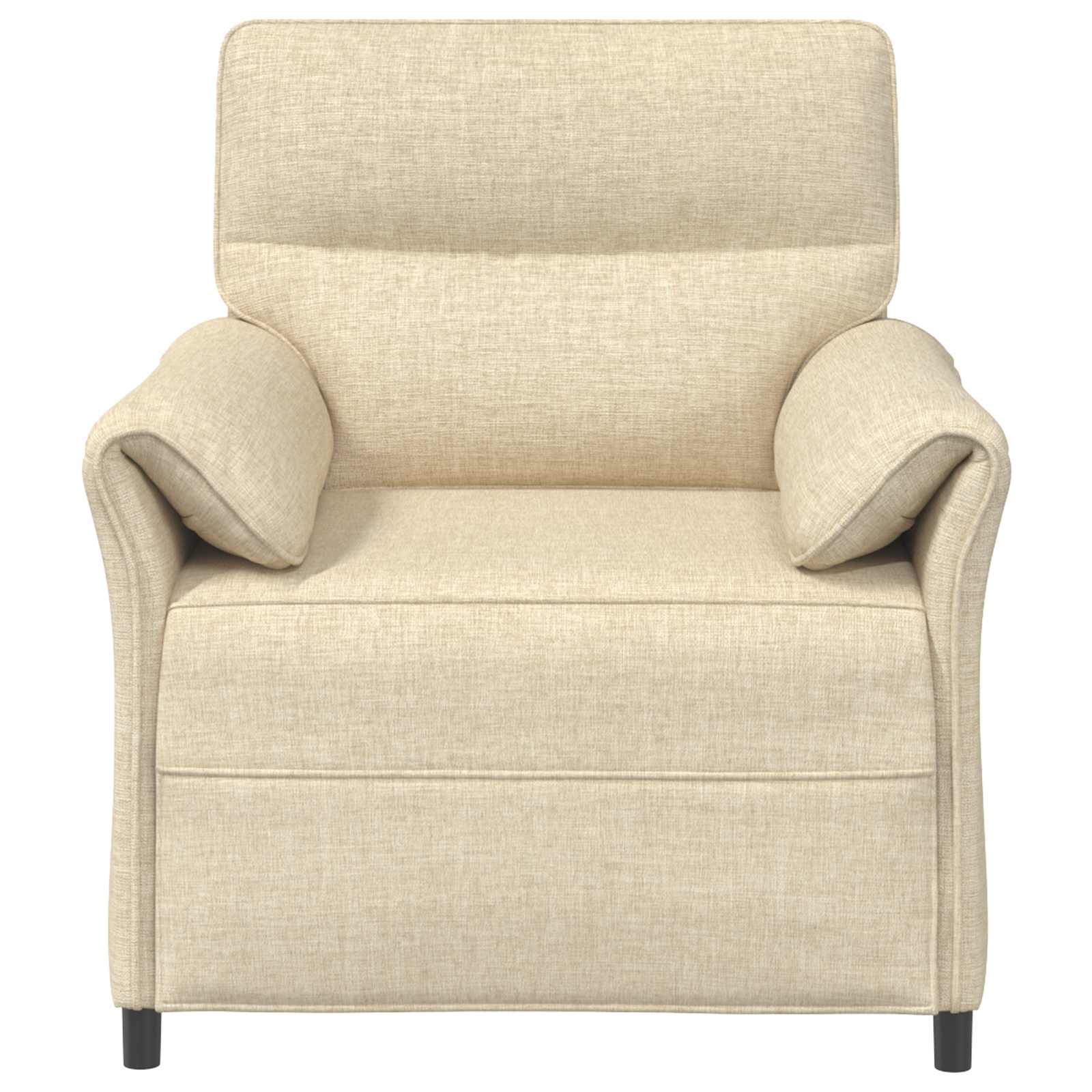 vidaXL Sofa 100% poliester, metalowa rama, MDF, sklejka