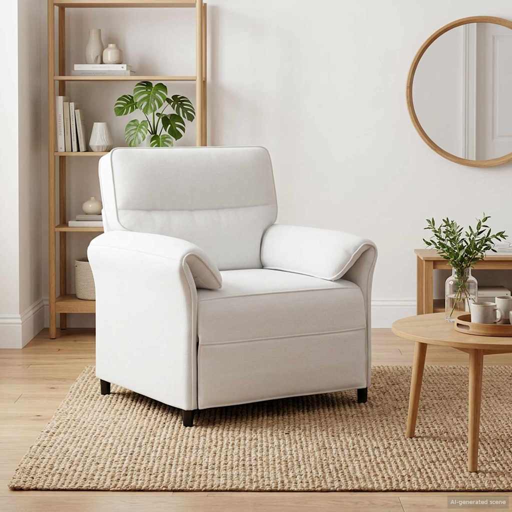 vidaXL Sofa 100% poliester, metalowa rama, MDF, sklejka