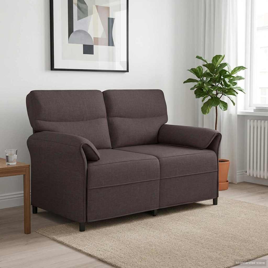 vidaXL Sofa 100% poliester, metalowa rama, MDF, sklejka