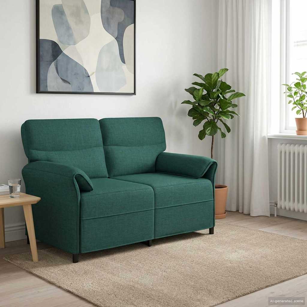 vidaXL Sofa 100% poliester, metalowa rama, MDF, sklejka