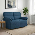 vidaXL Sofa 100% poliester, metalowa rama, MDF, sklejka